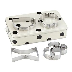 Kate Spade Lennox Cookie Cutters & Cake Pans